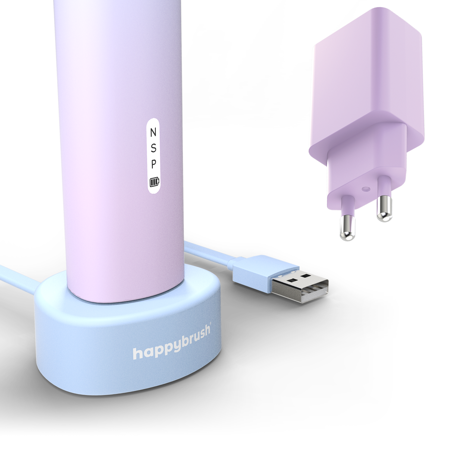 happybrush-refurbished-ladestation-vibe-3-sunrise-f-r-vibe-3-hbv3-hbv3de-r2 image 1