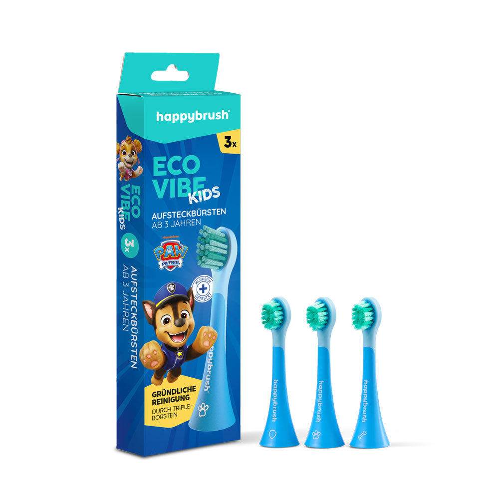 happybrush-aufsteckb-rsten-eco-vibe-kids-paw-patrol-3er-pack-kompatibel-mit-eco- image 1