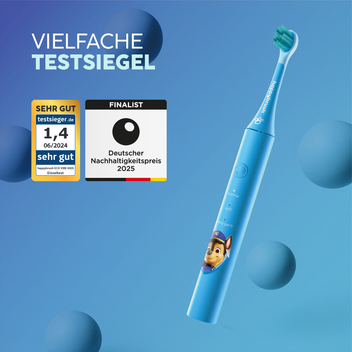 happybrush-eco-vibe-kids-lern-zahnb-rste-paw-patrol image 2