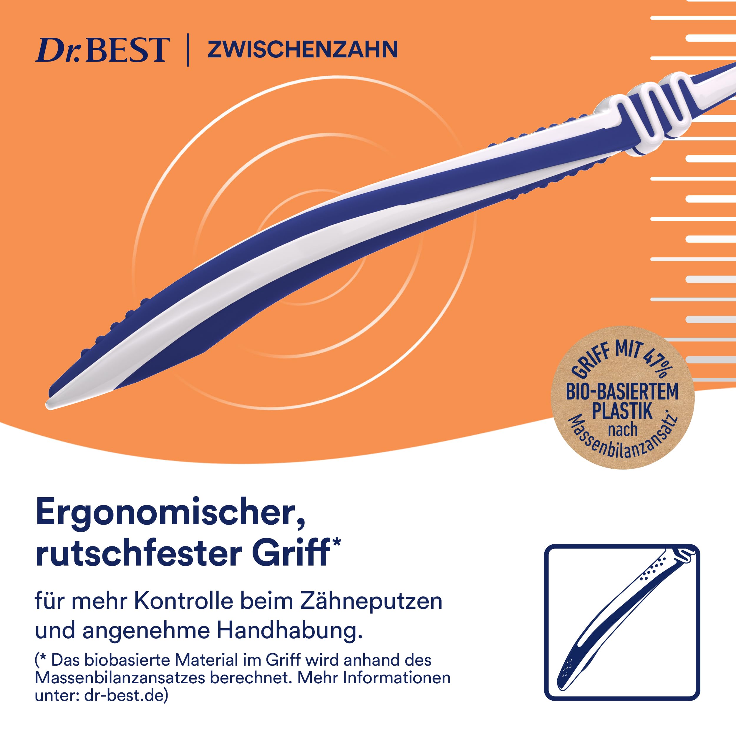dr-best-zwischenzahn-handzahnb-rste-mittel-mit-l-ngeren-spiralsborsten-kugelgele image 7