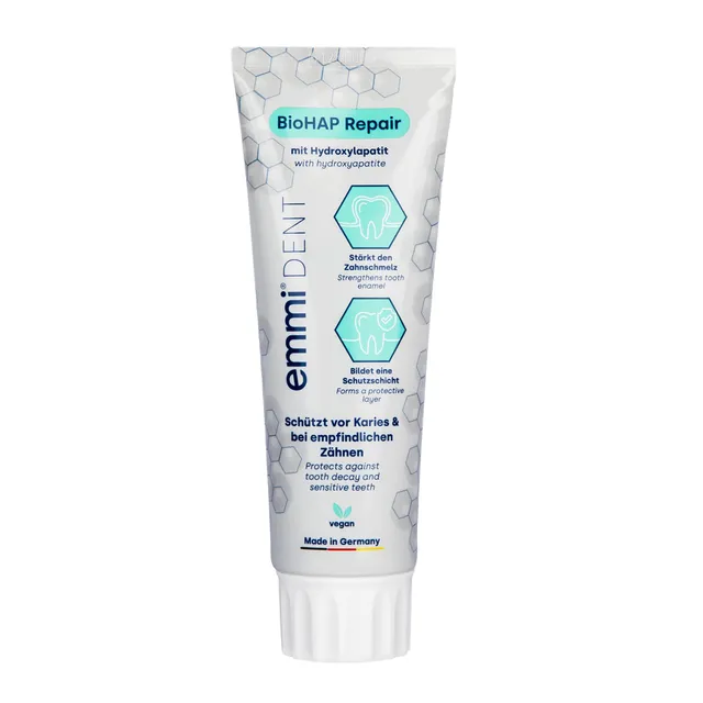 emmi-dent-biohap-repair-zahnpasta-mit-hydroxylapatit-f-r-starken-zahnschmelz-2 image 1