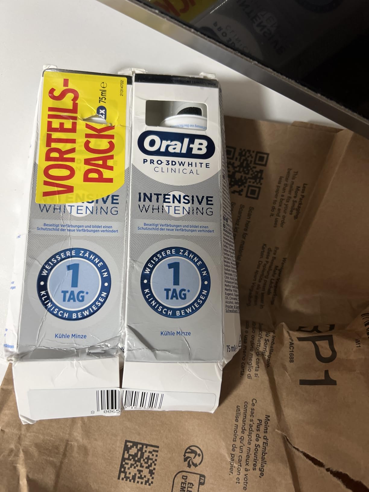 Zu intensiv für empfindliche Zähne