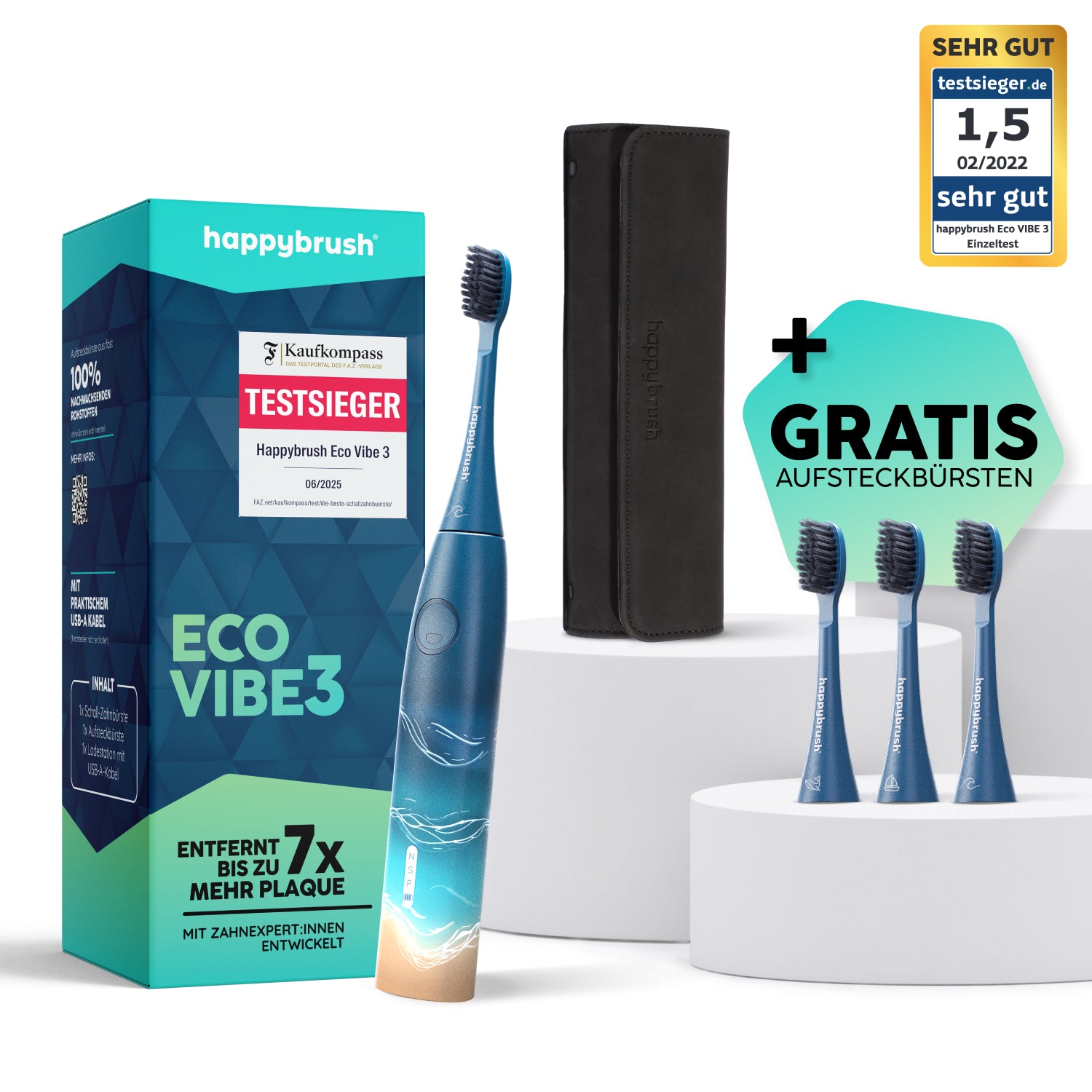 happybrush-eco-vibe-3-schallzahnb-rste-ocean image 1