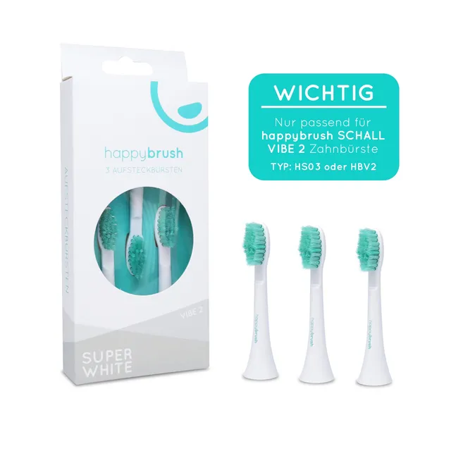 happybrush-aufsteckb-rsten-vibe-2-wei-kompatibel-mit-vibe-2-typ-hs03-hbv2 image 1