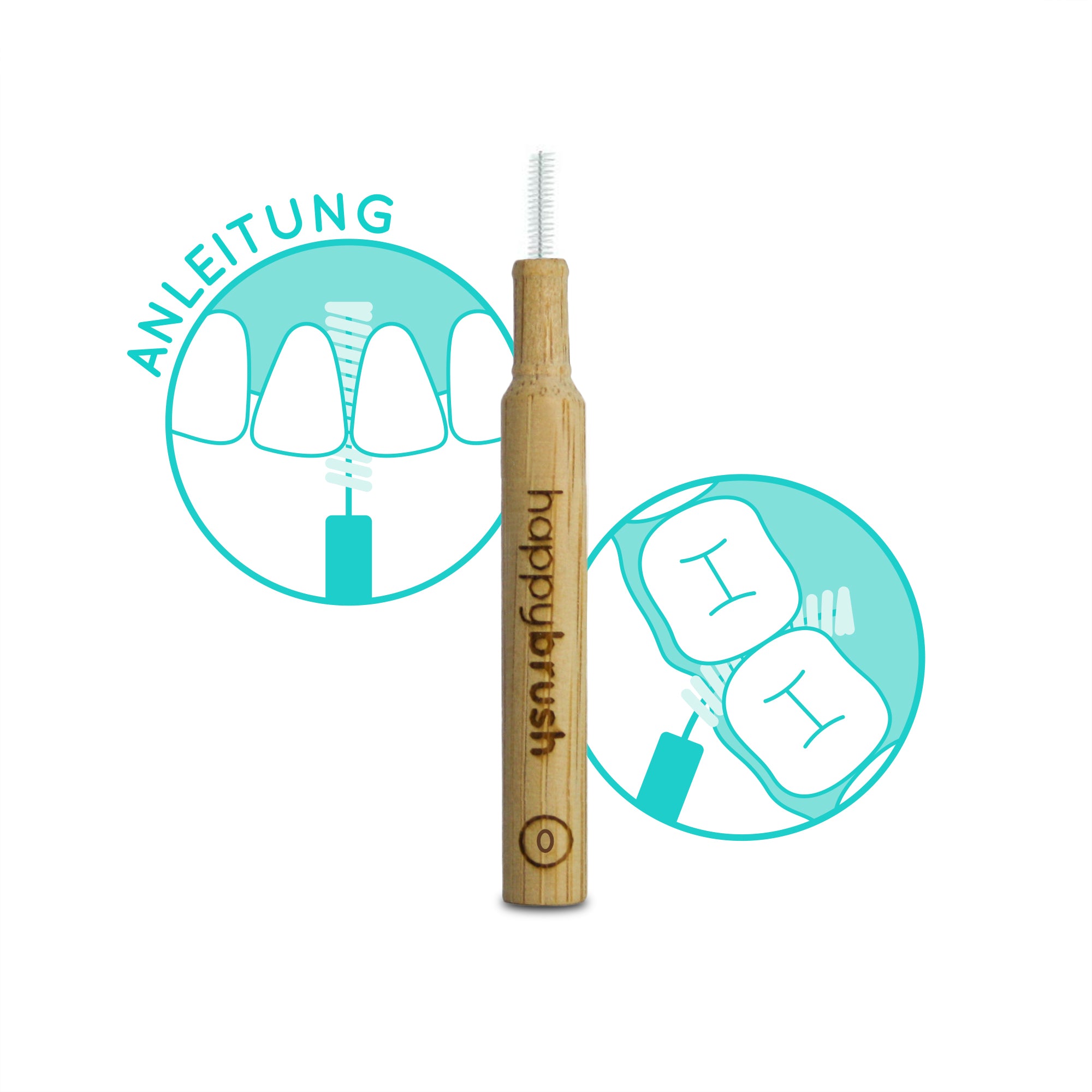 happybrush-superclean-interdentalb-rsten-iso-3-mit-antibakteriellen-borsten-und- image 5