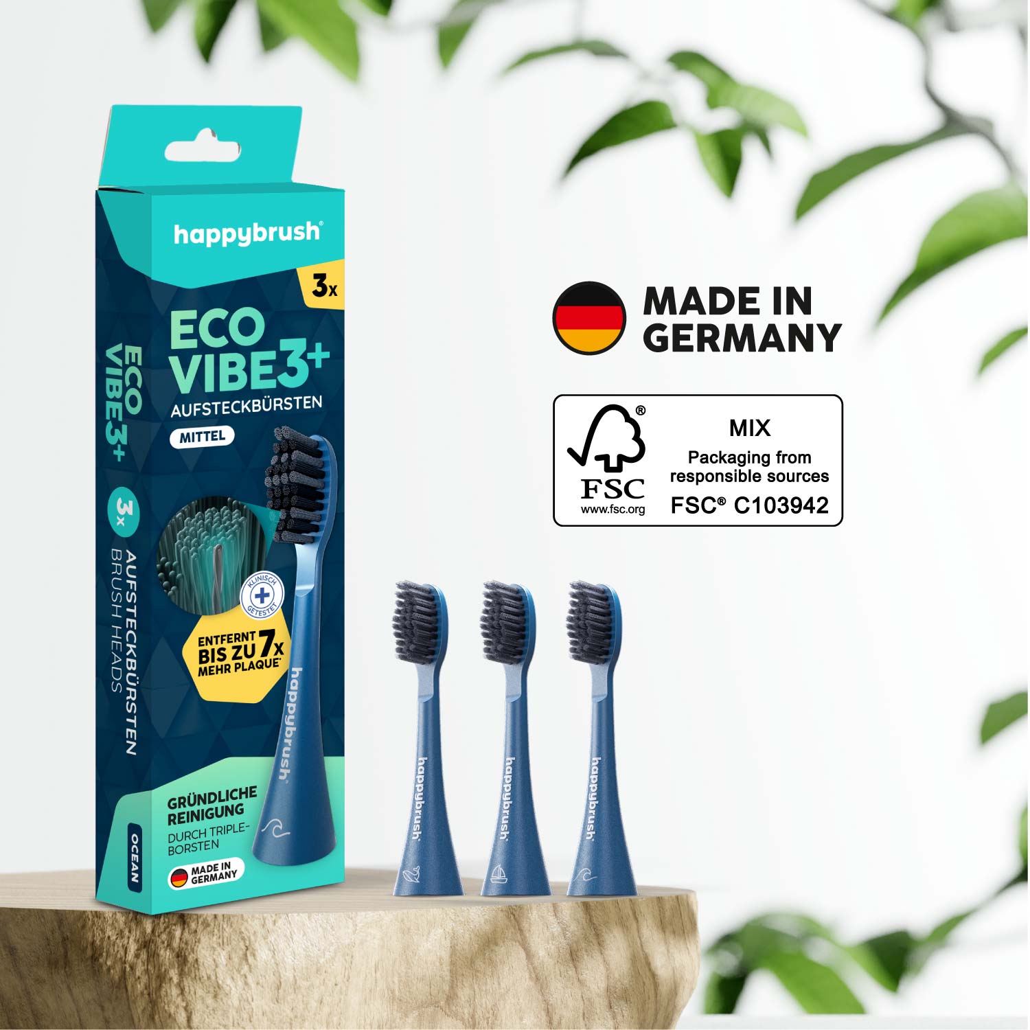 happybrush-aufsteckb-rsten-eco-vibe-3-ocean-aurora-3er-set image 4