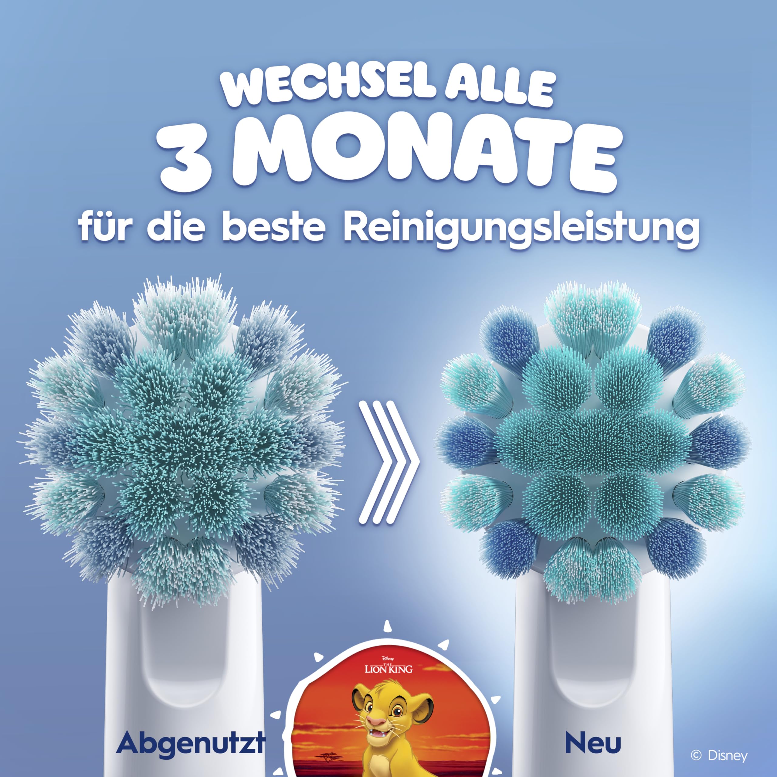 oral-b-aufsteckb-rsten-pro-kids-3-disney-k-nig-der-l-wen-8-st-ck-extra-weiche-bo image 7