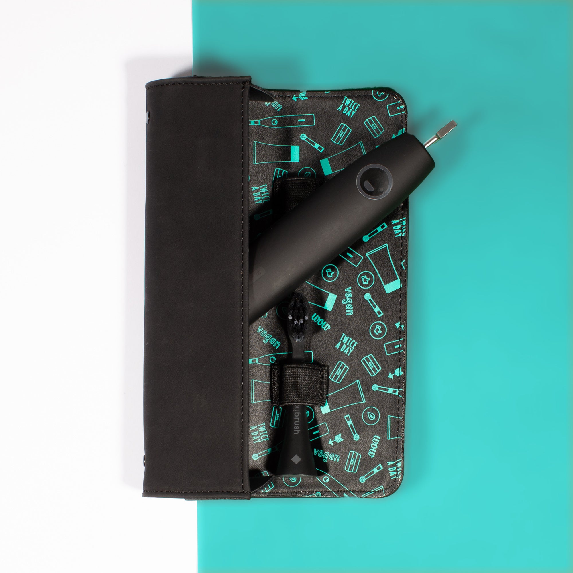 happybrush-travelcase-allblack-reiseetui-f-r-schallzahnb-rsten-wasserabweisend-m image 4