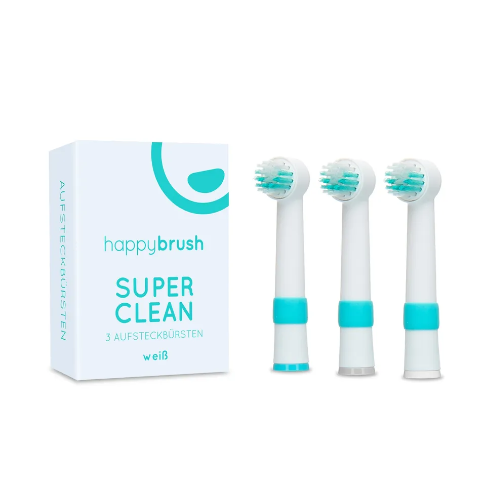 happybrush-aufsteckb-rsten-eco-r2-white-mit-aktivkohle-borsten-triple-borsten-fl image 1