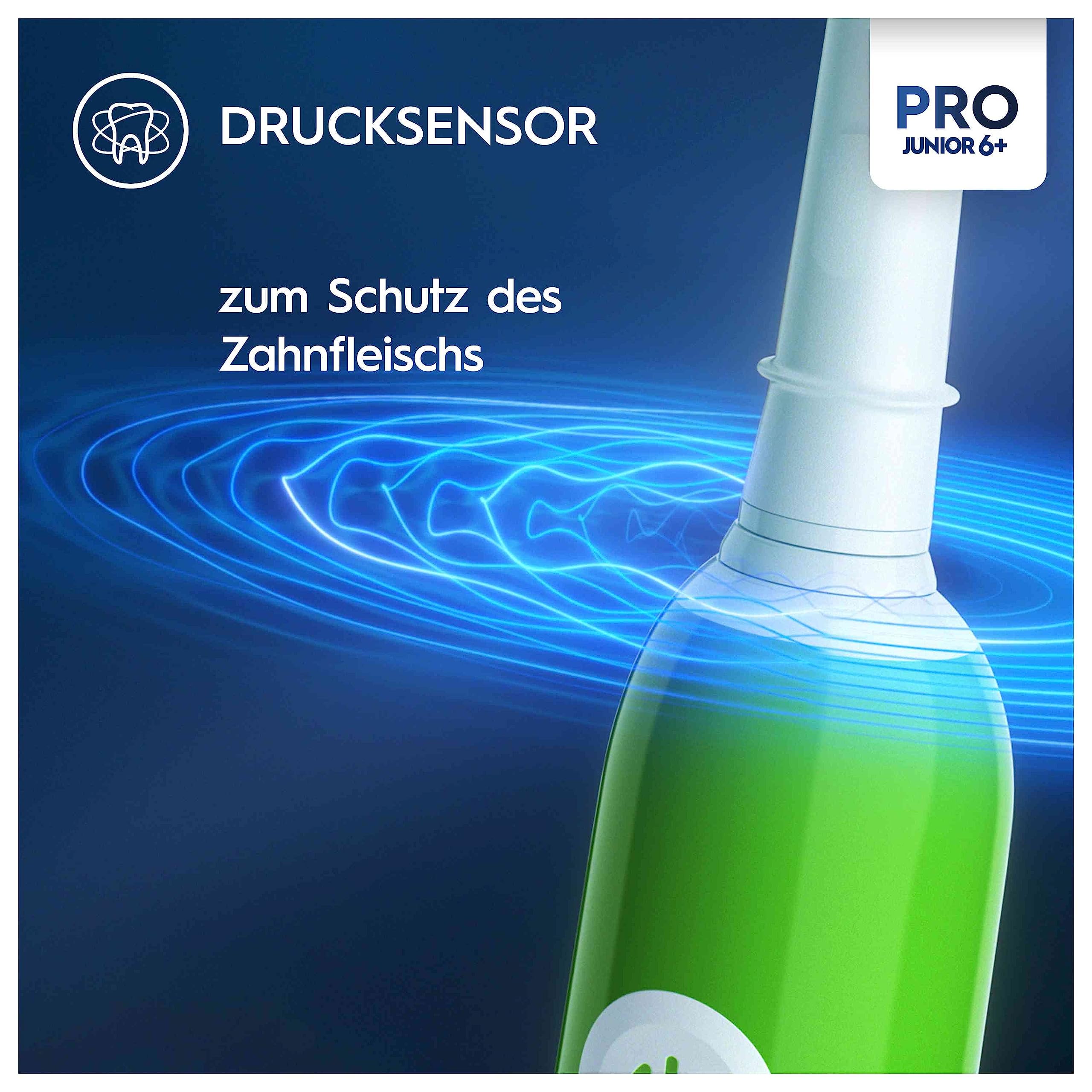 oral-b-pro-junior-elektrische-zahnb-rste-f-r-kinder-ab-6-jahren-gr-n image 3