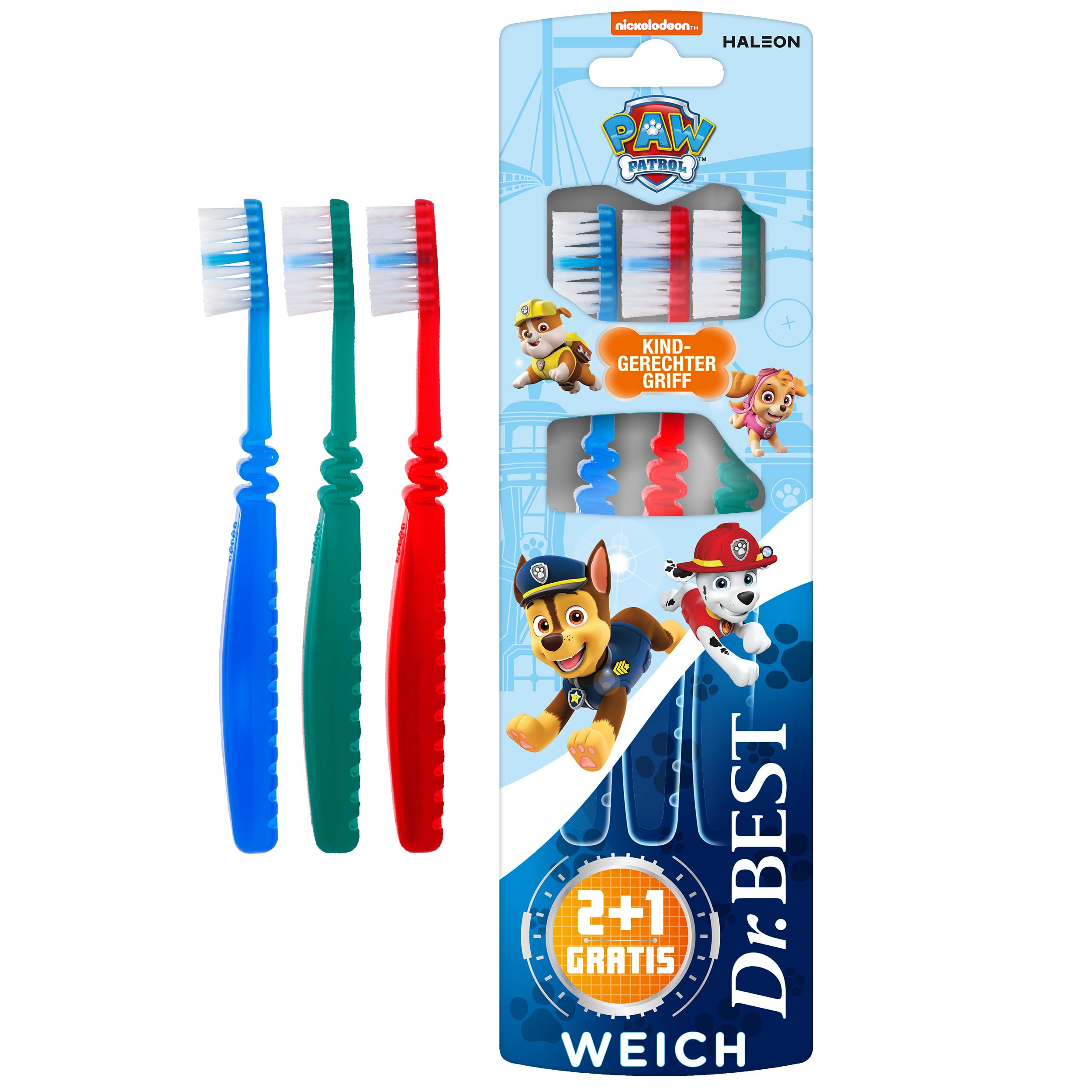 dr-best-paw-patrol-kinderzahnb-rste-weich-2-st-ck-1-gratis image 1
