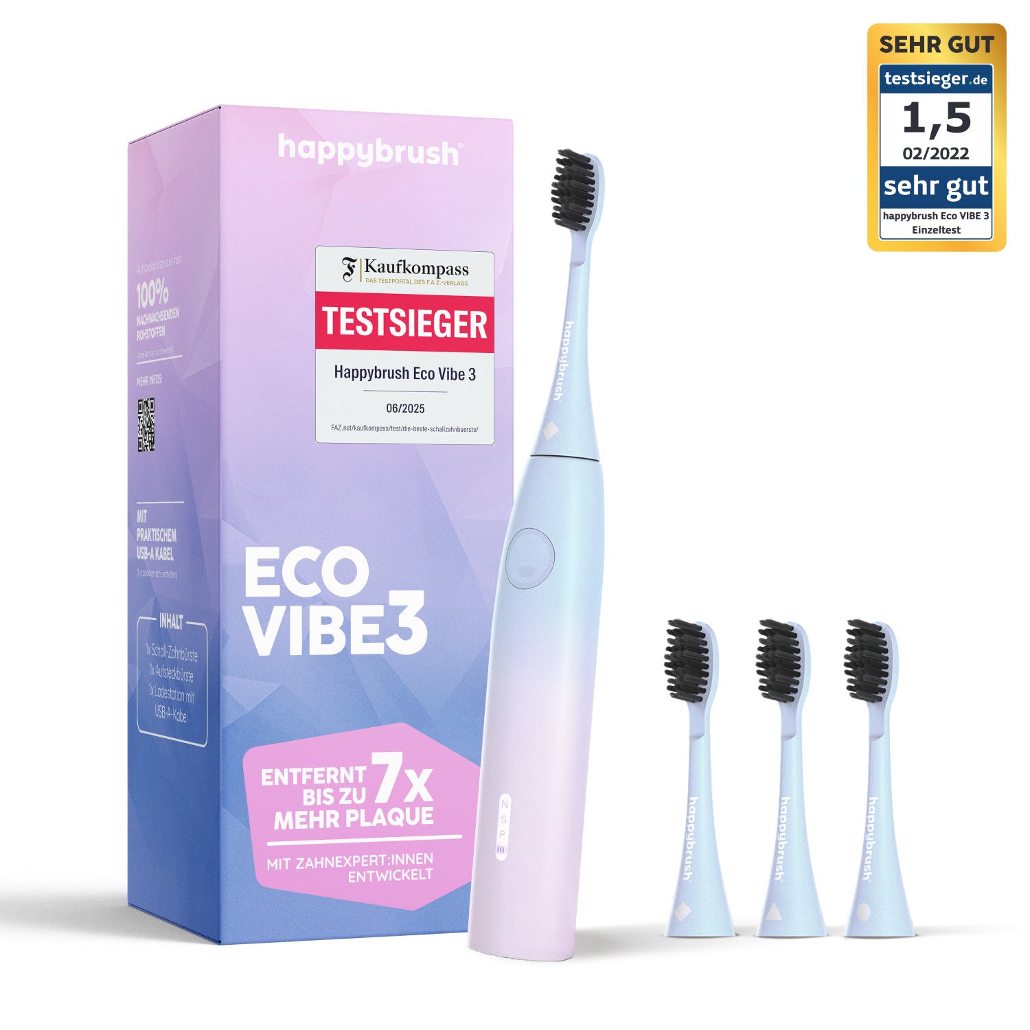 happybrush-eco-vibe-3-schallzahnb-rste-set-m-40-000-vibrationen-3-modi-100-recyc image 5