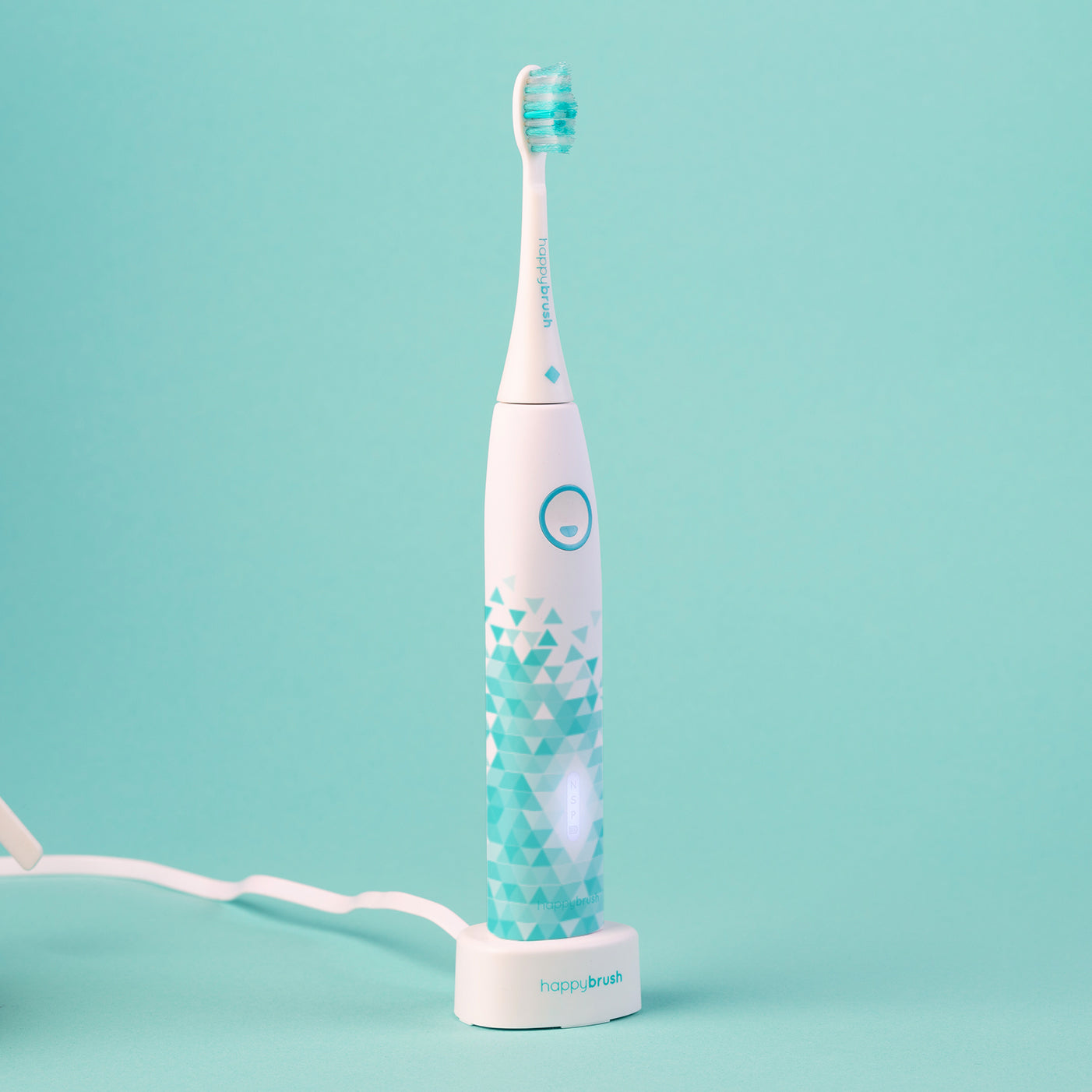 happybrush-refurbished-ladestation-vibe-3-white-mint-f-r-vibe-3-hbv3-hbv3de-r2 image 2