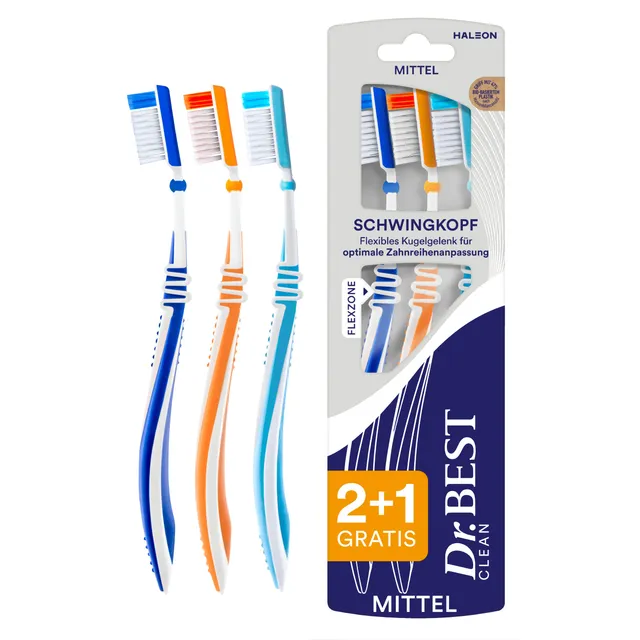 dr-best-schwingkopf-zahnb-rste-mittel-vorteilspack-2-1-gratis-handzahnb-rste-mit image 1
