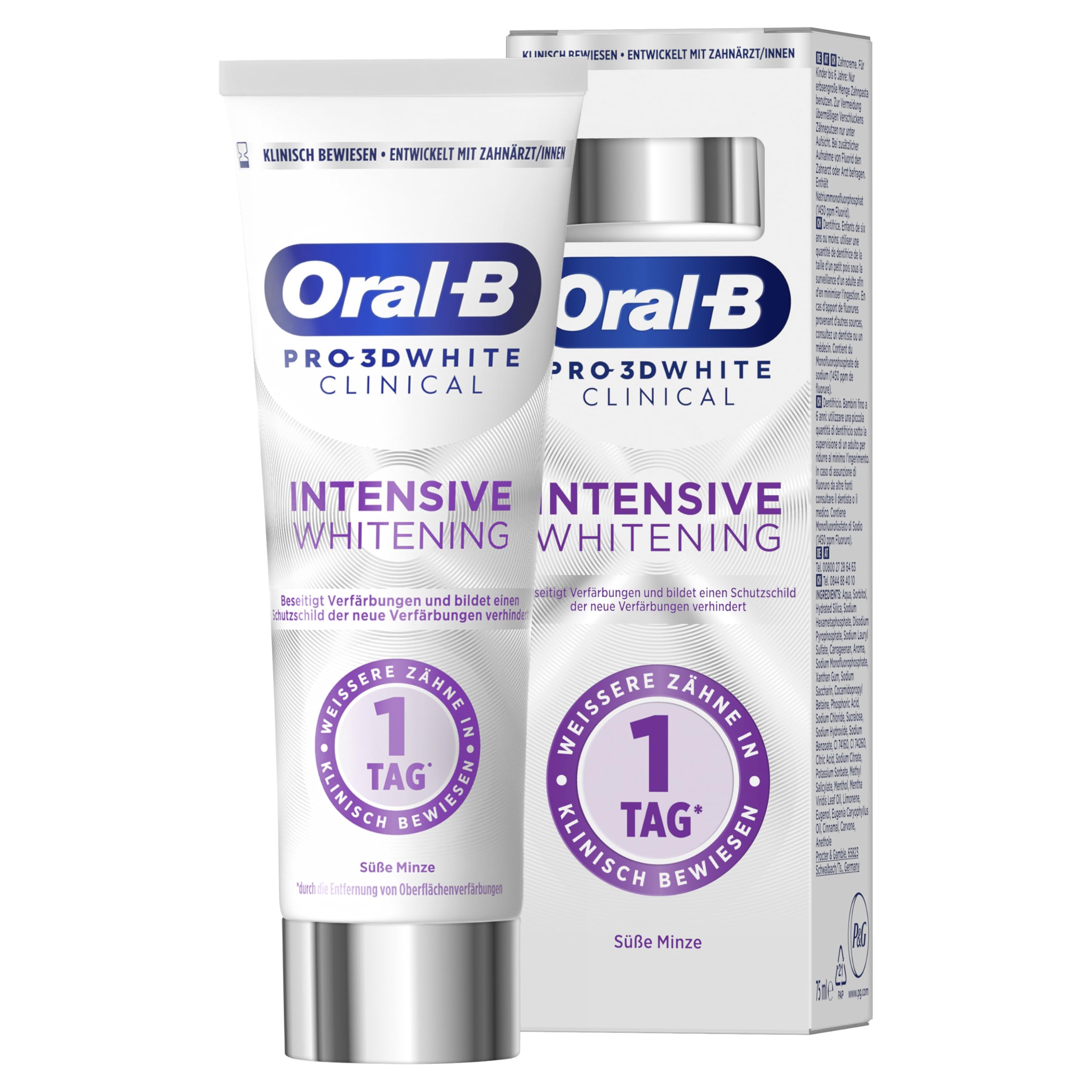 oral-b-3d-white-clinical-intensive-whitening-zahnpasta-75-ml image 1