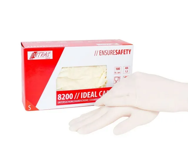 emmi-dent-latexhandschuhe-einweghandschuhe-puderfrei-wei-100-st-ck-pro-box-derma image 1