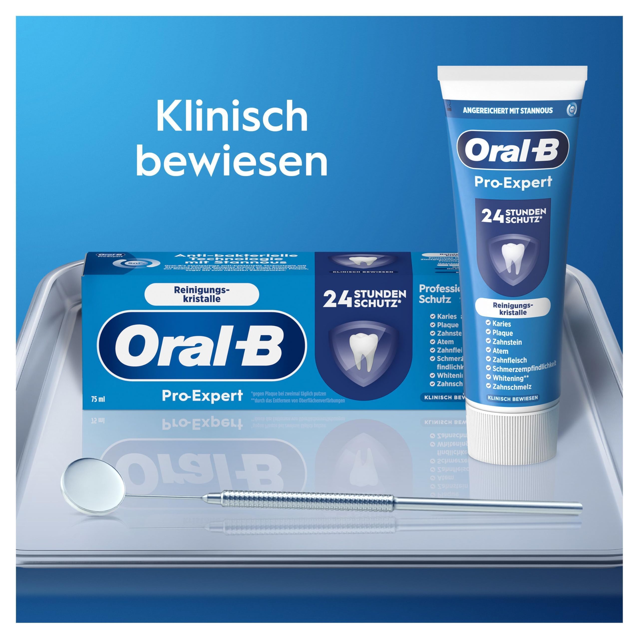 oral-b-pro-expert-professioneller-schutz-zahncreme-3x75ml-mit-reinigungskristall image 7