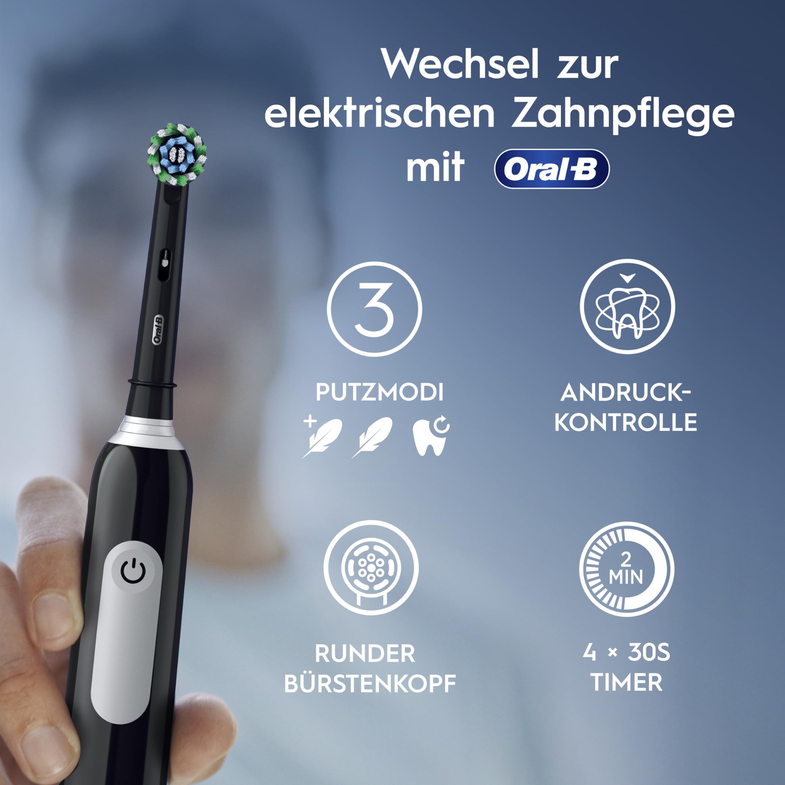 oral-b-pro-series-1-elektrische-zahnb-rste-doppelpack-rosa-schwarz-mit-drucksens image 3