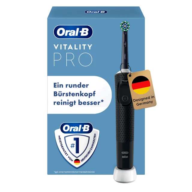 oral-b-vitality-pro-elektrische-zahnb-rste-schwarz-3-putzprogramme-2d-technologi image 1
