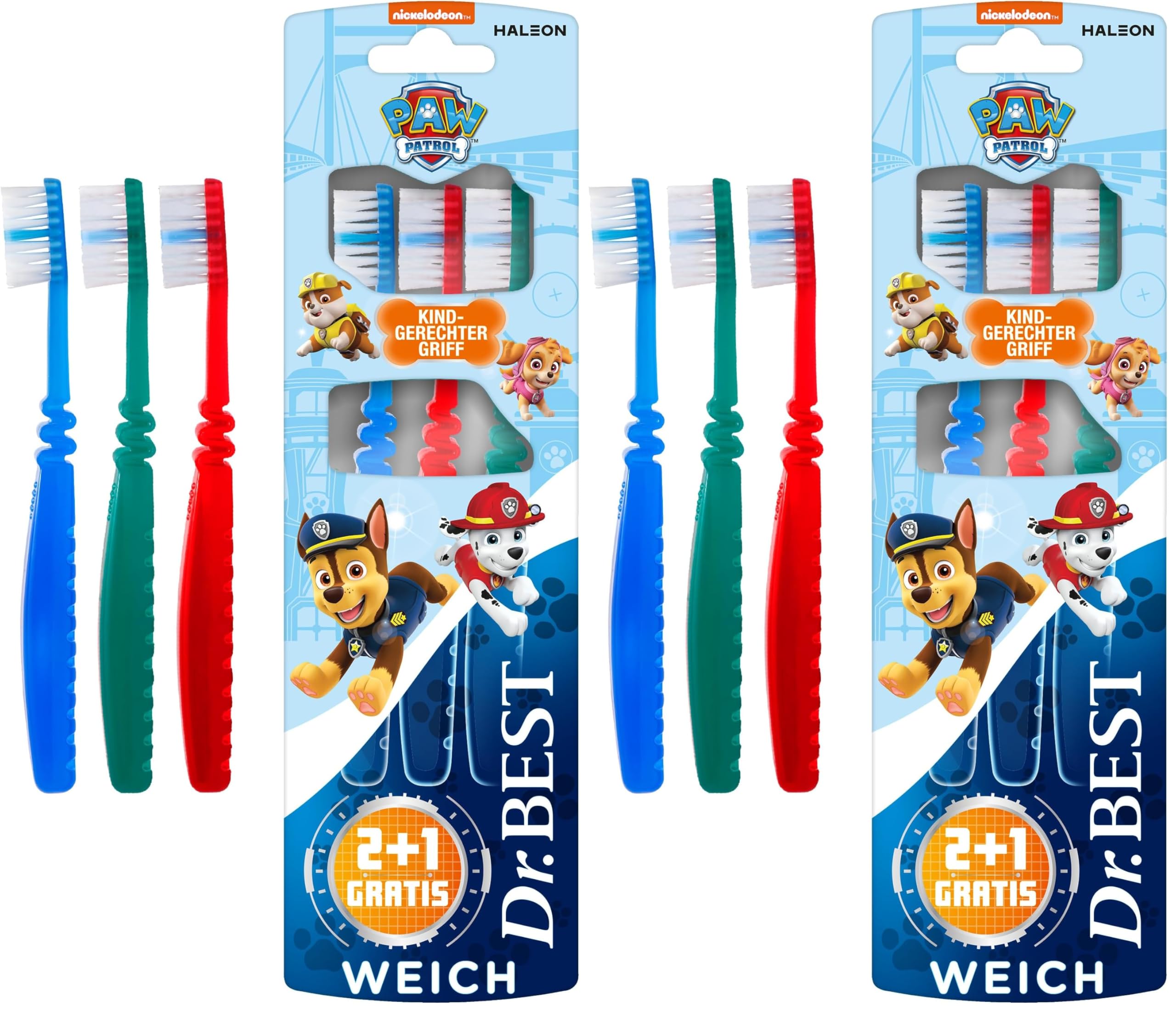 dr-best-paw-patrol-kinderzahnb-rste-weich-2-st-ck-1-gratis image 7