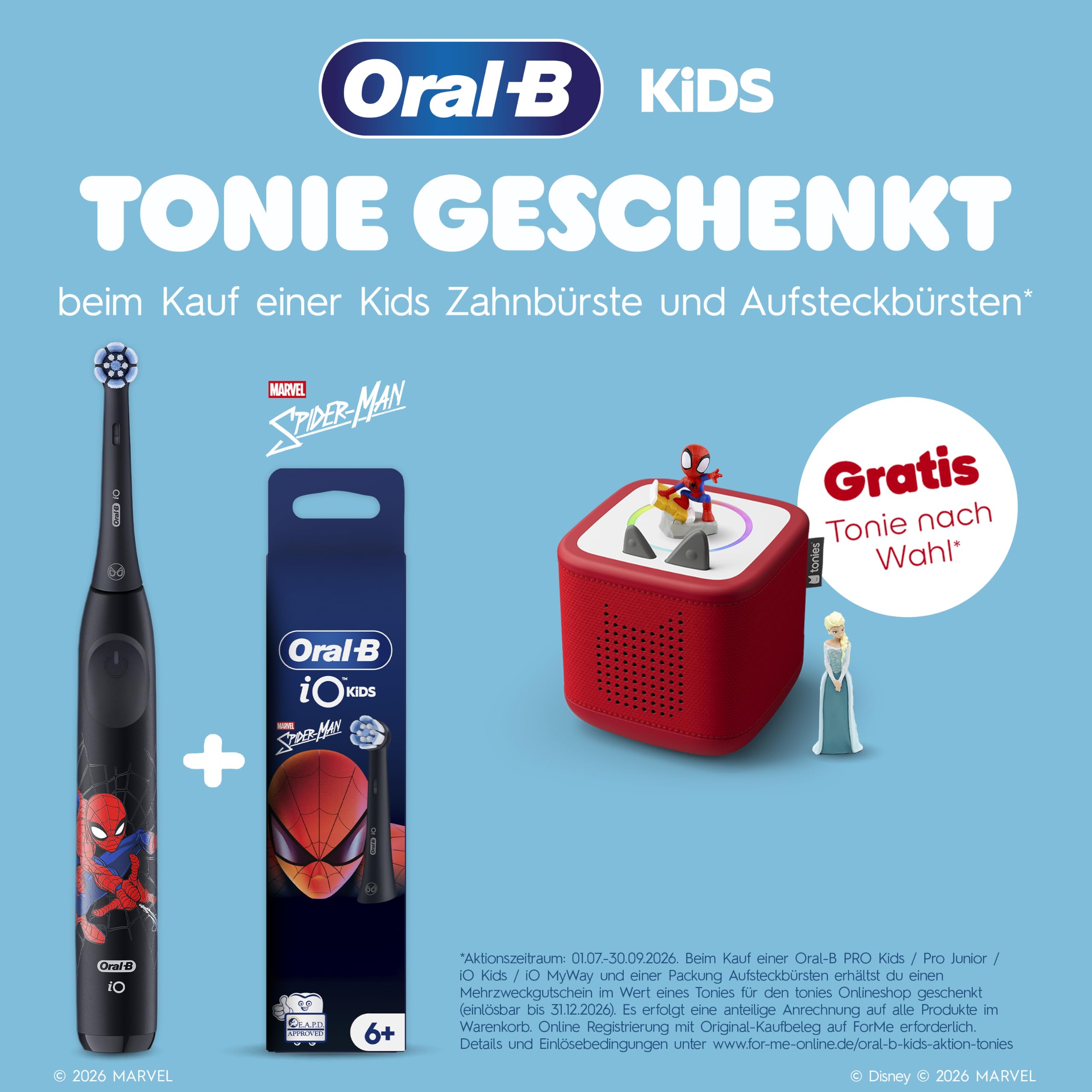oral-b-aufsteckb-rsten-io-kids-spiderman-4er-sanfte-reinigung-f-r-kinder-ab-6-ja image 2