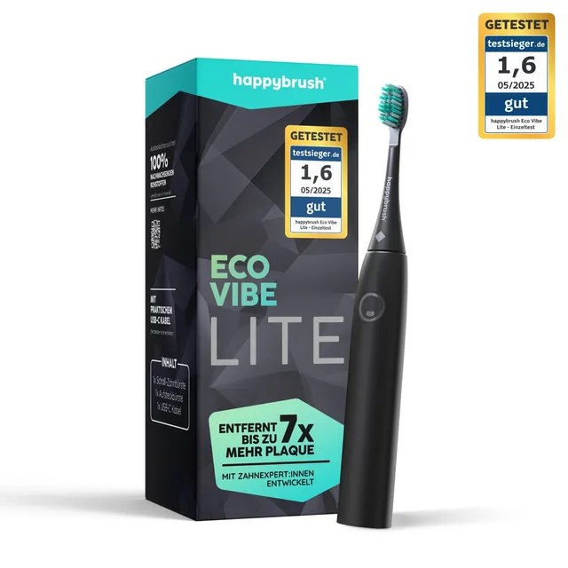 happybrush-eco-vibe-lite-schallzahnb-rste-usb-c-25-000-vibrationen-6-wochen-akku image 1