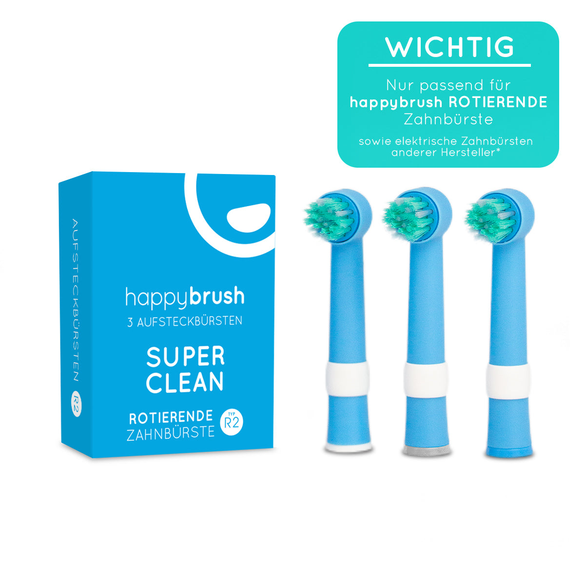 happybrush-aufsteckb-rsten-eco-r2-blau-4er-pack-mit-aktivkohle-borsten-flexkopf- image 2