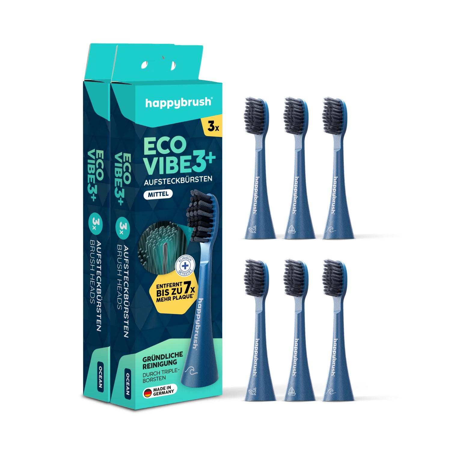 happybrush-aufsteckb-rsten-eco-vibe-3-ocean-aurora-3er-set image 7