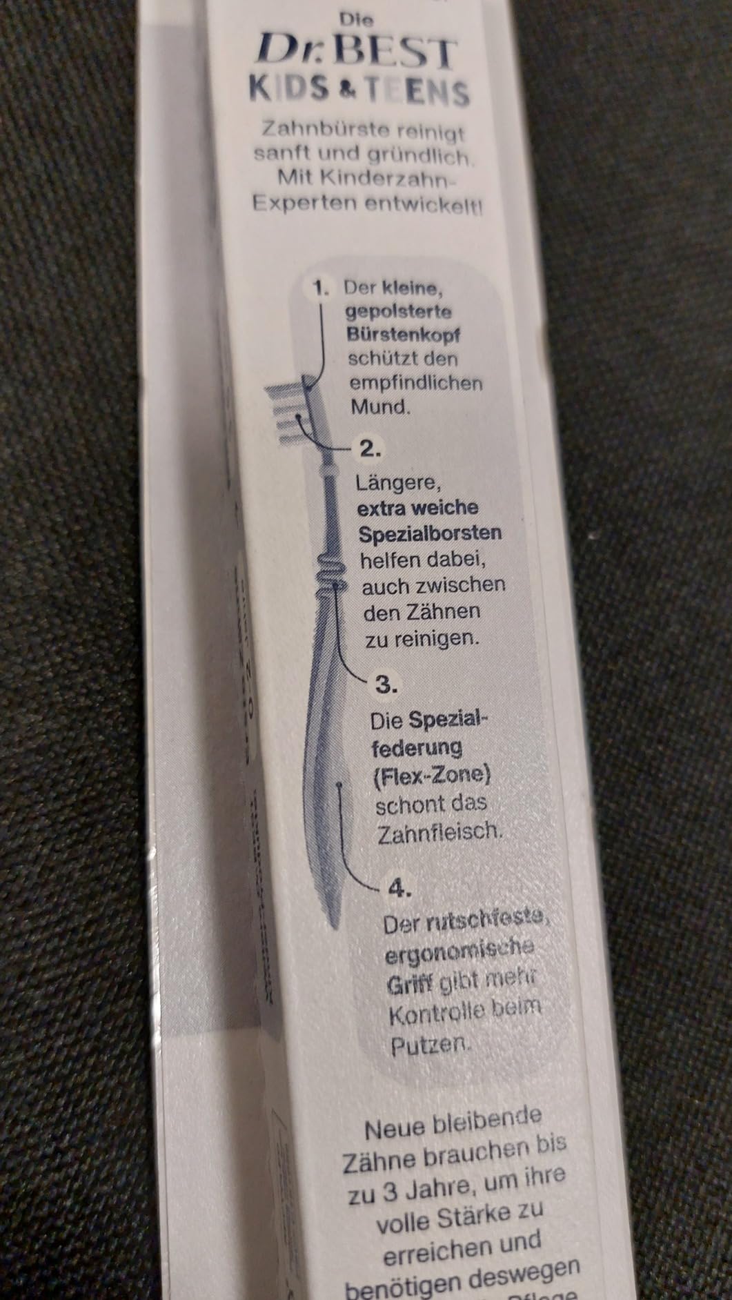 Gute Kinderzahnbürste
