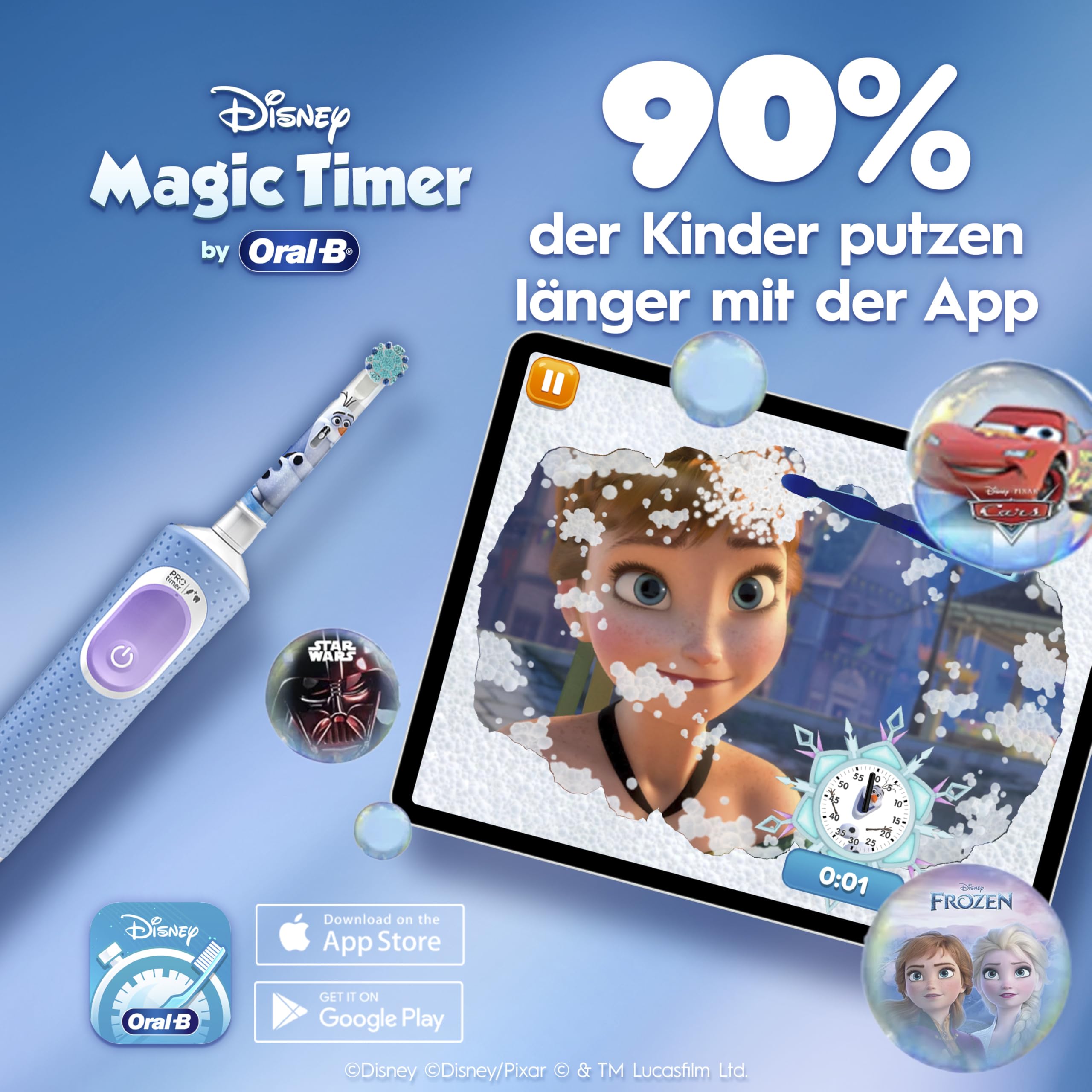oral-b-pro-kids-frozen-elektrische-zahnb-rste-f-r-kinder-ab-3-jahren-blau-lila-m image 7