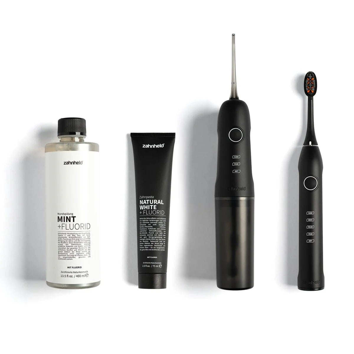 zahnheld-the-complete-ritual-munddusche-schallzahnb-rste-bundle-mit-zahnpasta-mu image 1