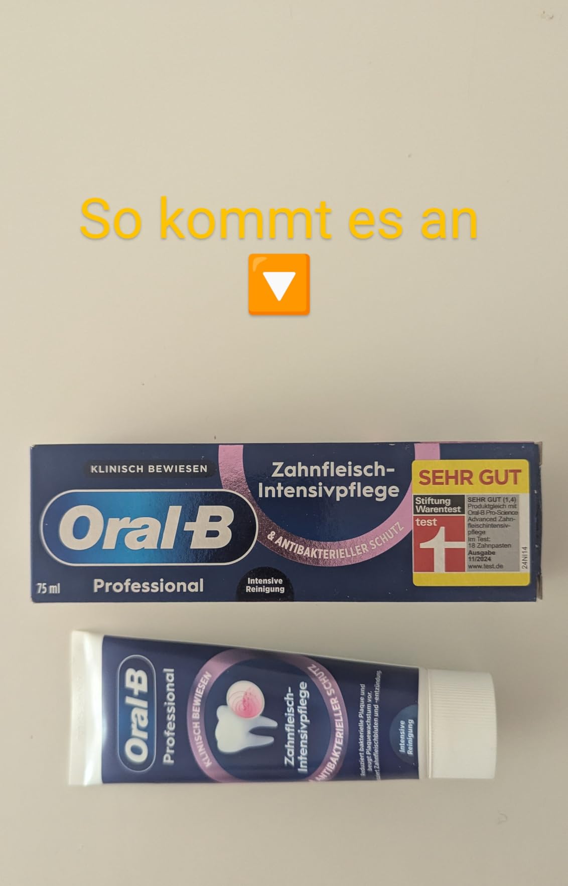 Perfekte Pflege für empfindliches Zahnfleisch