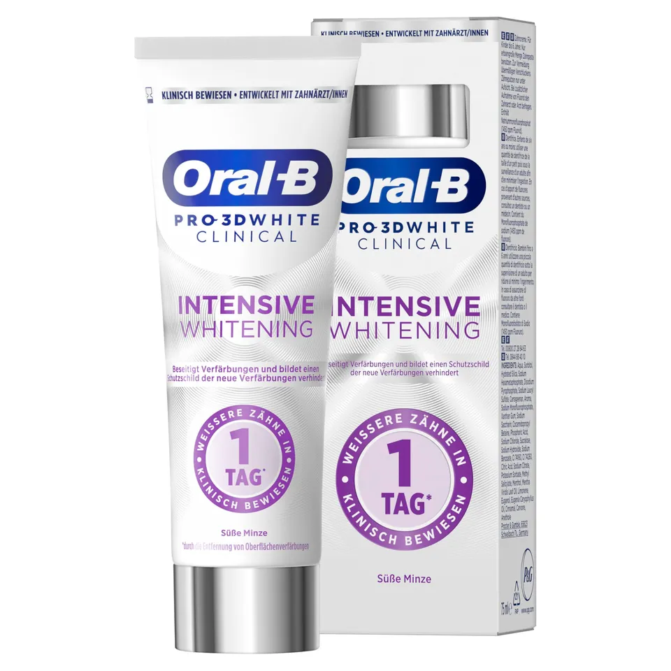 oral-b-3d-white-clinical-intensive-whitening-zahnpasta-75-ml image 1