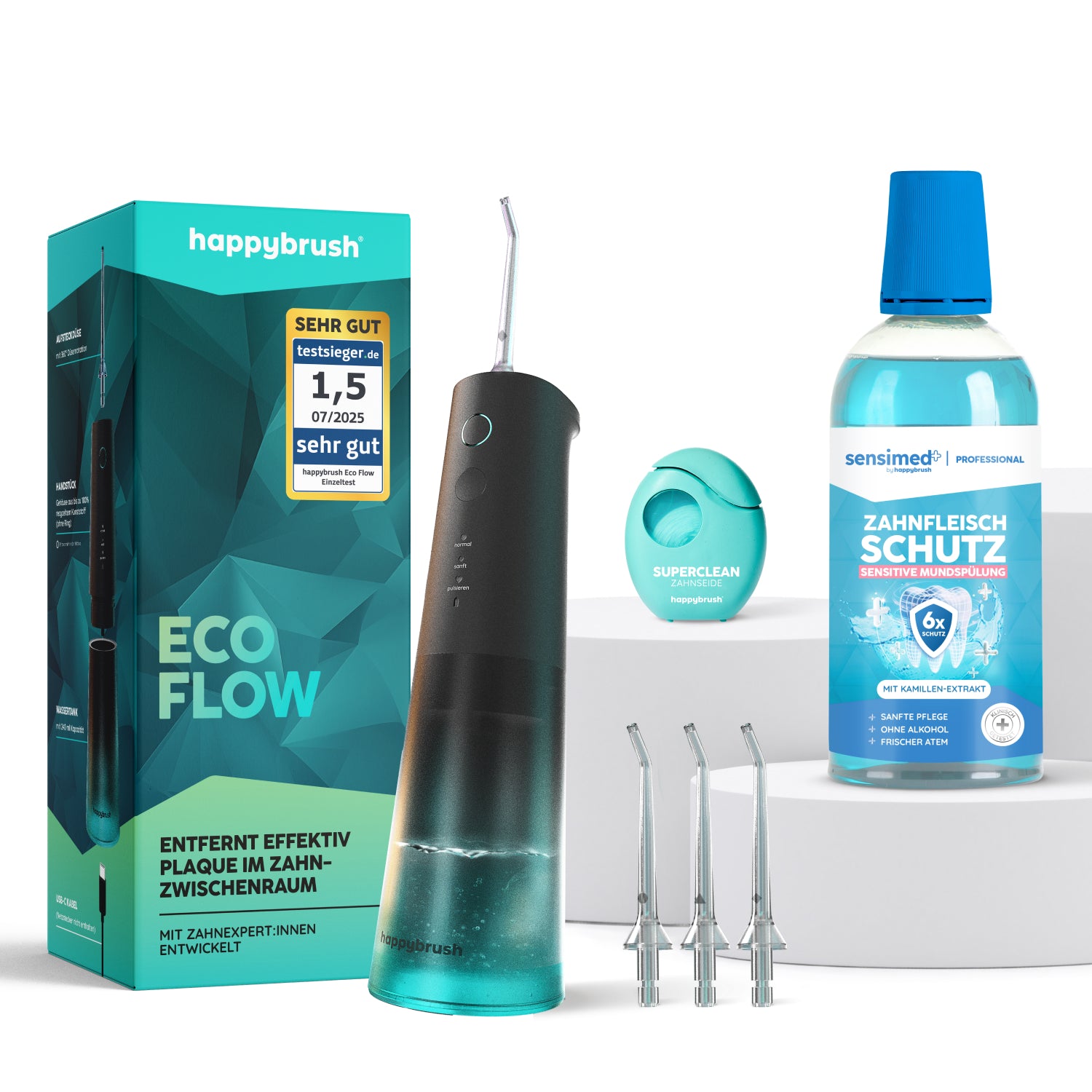 happybrush-interdental-expert-set-black-mint image 1
