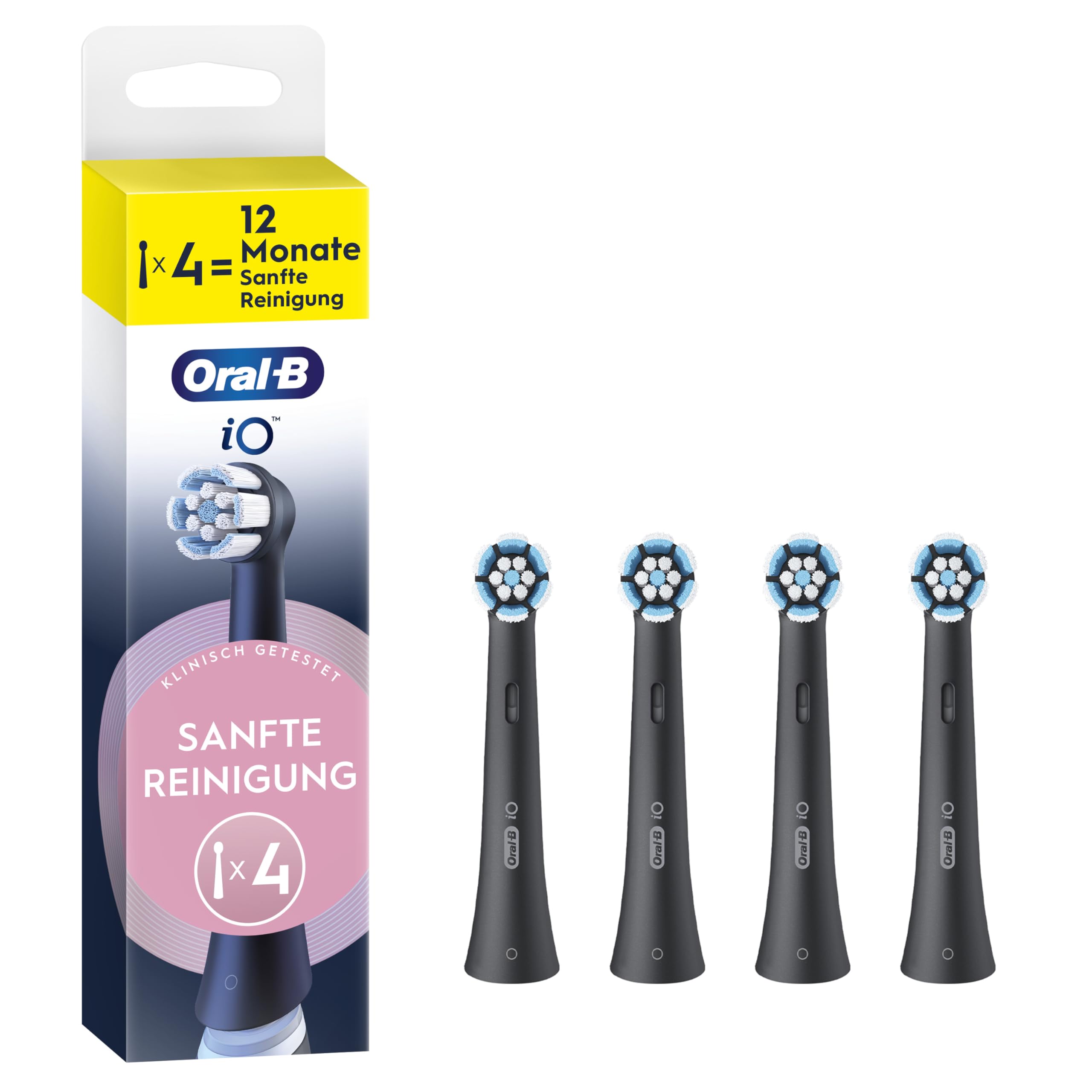 oral-b-io-sanfte-reinigung-aufsteckb-rsten-4er-pack-schwarz-f-r-empfindliches-za image 1